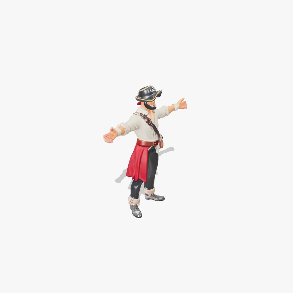 Animated Pirate Character model pack